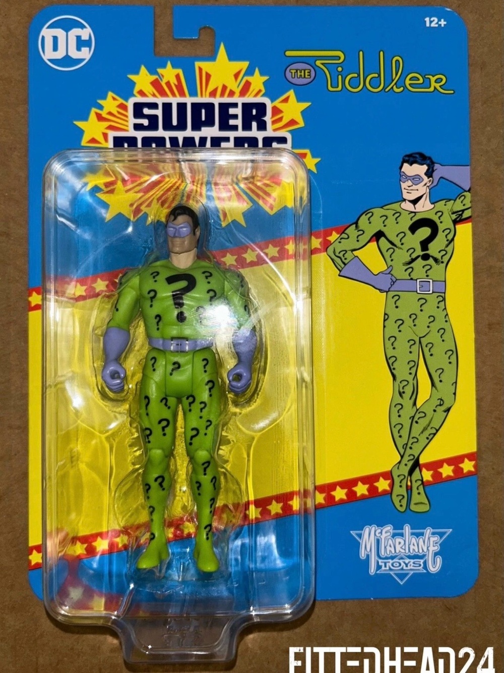 The Riddler Super Powers McFarlane 2024 Action Figure 4.5”